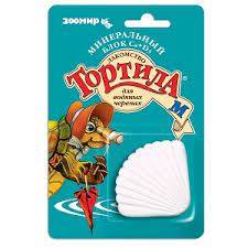 Минеральный блок с Ca+D3  Тортила-M д/водных черепах 30г 