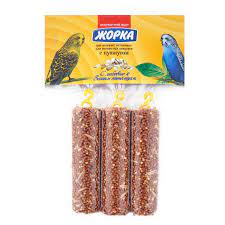 Медовые батончики "Жорка" для попугаев 3шт орехи