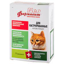 Фармавит NEO для кастрир. кот и кошек 60 таб. 