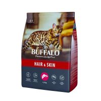 Mr Buffalo сух д/кош ADULT HAIR&SKIN 400гр кожа/шерсть лосось 																										 