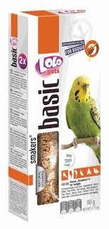 LoLo Pets Smakers лакомство д/волнистых попугаев 90г мёд