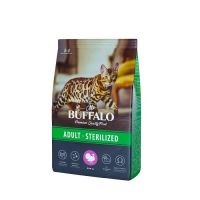 Mr Buffalo сух д/кош ADULT STERILIZED 400гр стерил индейка 																										 