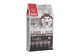 ВLITZ ADULT Lamb&Rice сухой корм для взрослых собак Ягненок&Рис 2 кг