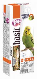 LoLo Pets Smakers лакомство д/волнистых попугаев 90г киви