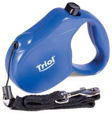 Поводок-рулетка Триол Fusion M, 5м до 25кг, трос 