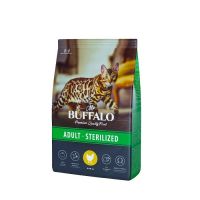 Mr Buffalo сух д/кош ADULT STERILIZED 400гр стерил курица 																										 