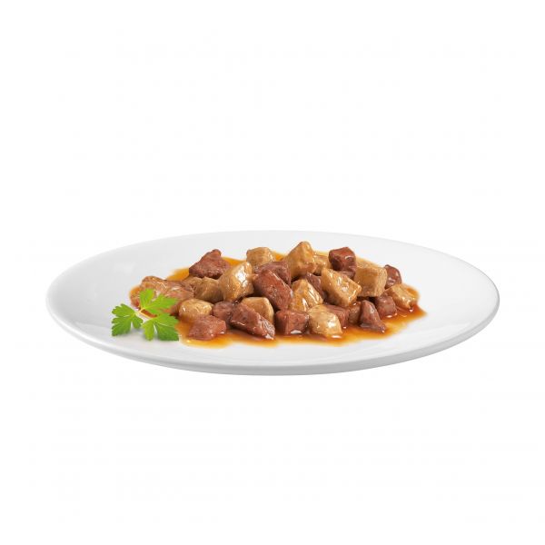 кусочки в соусе