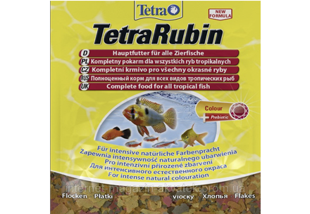 Корм "TetraRubin" для окраса (хлопья)  
